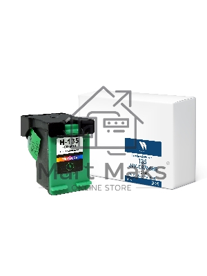 Картридж струйный NVPrint 135 (NV-C8766HE) Color для HP DJ 5743/6943, OJ 6313 (21мл) совместимый