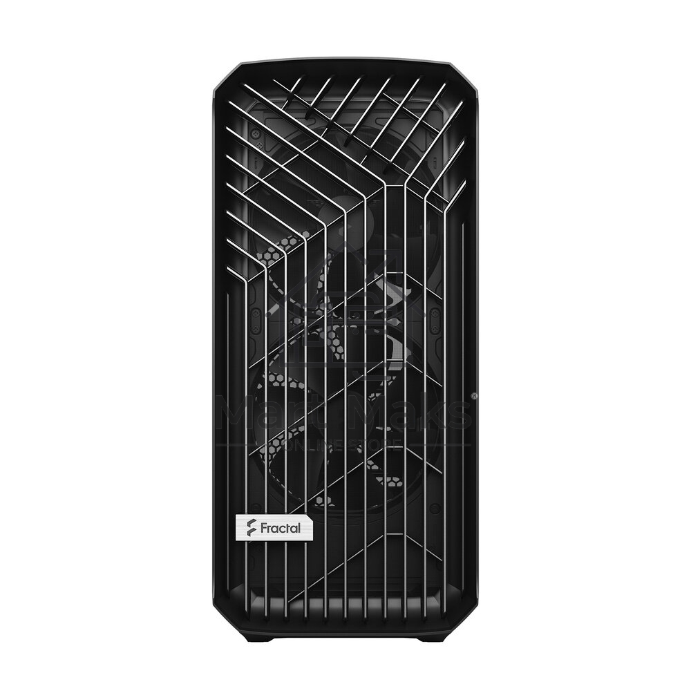 Корпус Fractal Design Torrent Black Solid / E-ATX, 2x3.5, 4x2.5, 7xPCI, 1xUSB-C, 2xUSB3.0 / 2x180mm, 3x140mm fans inc. / FD-C-TOR1A-05