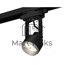 Светильник Ambrella light XT6602022 PBK/MCH черный полированный/хром матовый MR16 GU10 (C6602, N6123)