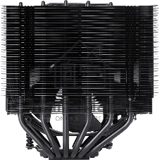 Кулер для процессора Noctua NH-D15S chromax черный, 140 мм, медь, 1500 об/мин, 24.6 дБ, 4 pin PWM, высота 160 мм