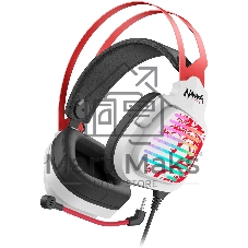 Гарнитура Bloody G560 Naraka белый/красный, проводная, подсветка