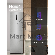 Холодильник Haier C4F637CXRGU1 серебристый двухкамерный 235/115л морозилка снизу, No Frost