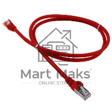 Патч-корд LANMASTER LSZH FTP кат.5e, 5.0 м, красный