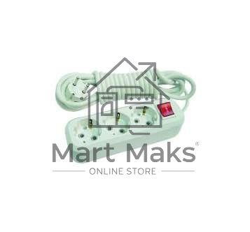Удлинитель Makel MGP214 3 гн 5 м с\з вкл.