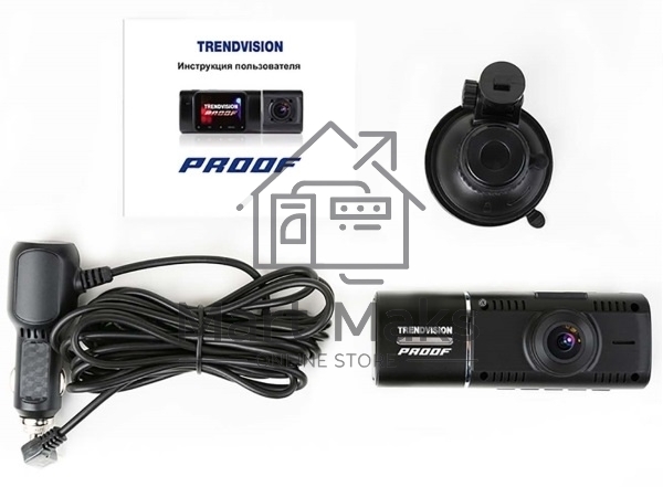 Видеорегистратор TrendVision Proof PRO черный 1080x1920 146гр. JL5701