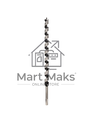 Сверло винтовое по дереву 22х460 мм (шестигранный хвостовик) Kranz