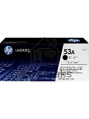 Картридж лазерный HP Q7553A черный для LaserJet P2015 3000 стр.