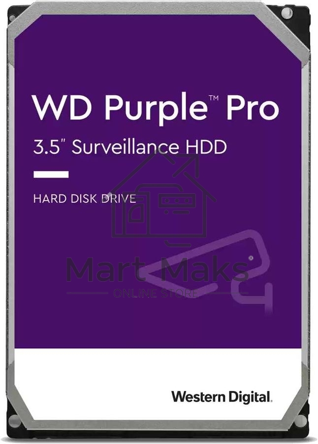 Жесткий диск WD Original SATA-III 14Tb WD141PURP Video Purple Pro (7200rpm) 512Mb 3.5