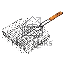 Решетка гриль Camping Palisad 260х320х65мм объемная антиприг.