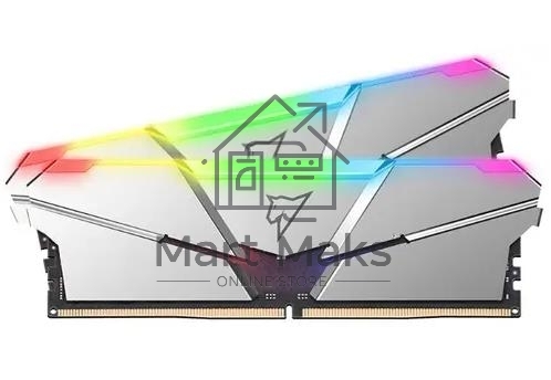 Оперативная память NETAC Shadow, DDR5, 32GB (2x16 GB), 5600 MHz, CL40, DIMM, ECC, радиатор, RGB, серебристый Оперативная память NETAC Shadow, DDR5, 32GB (2x16 GB), 5600 MHz, CL40, DIMM, ECC, радиатор, RGB, серебристый