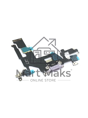 Шлейф разъема питания для iPhone 11 фиолетовый