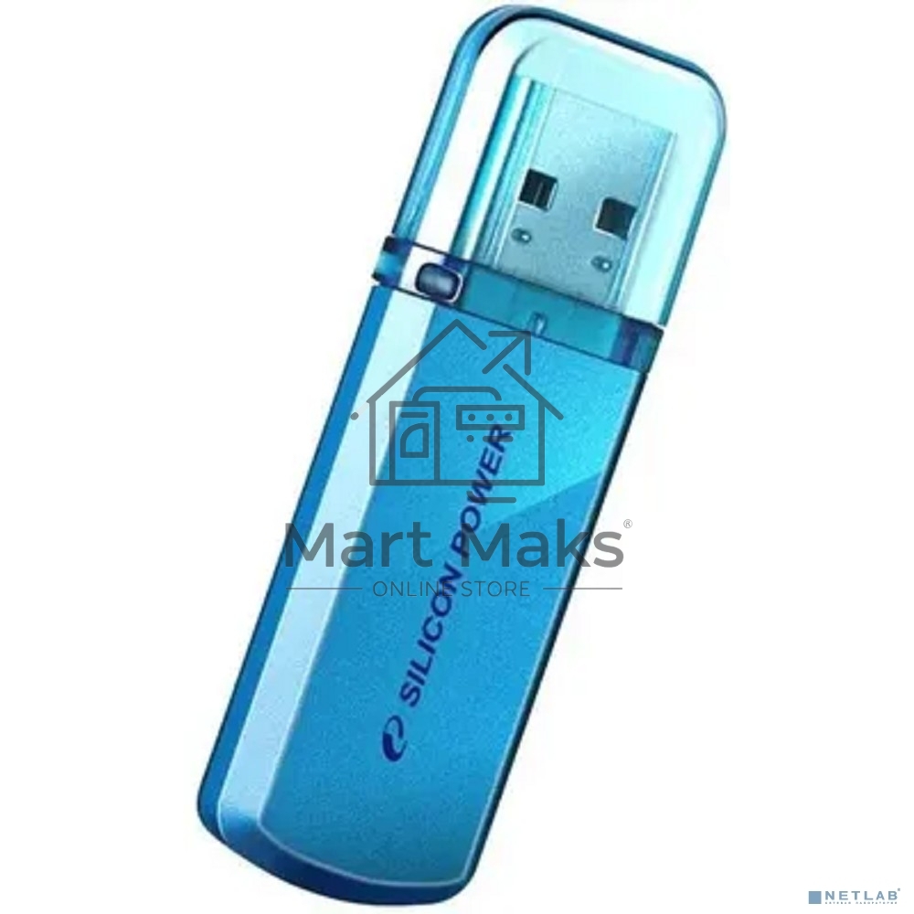 Флешка USB R/W R/W 32Gb Helios 101 SP032GBUF2101V1B USB2.0 синий