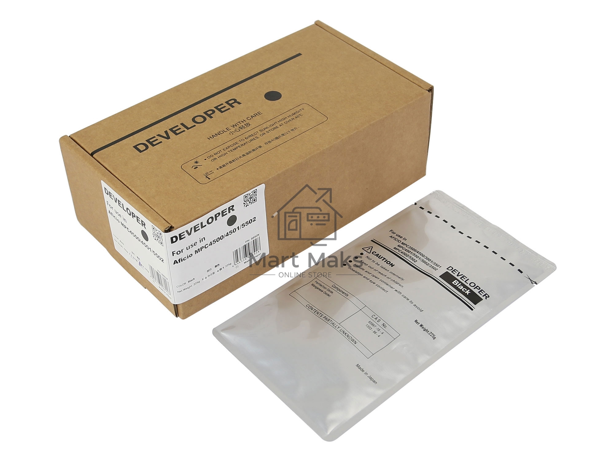 Девелопер для RICOH Aficio MPC4500/4501/5502 CET Black, 225г, 160000 стр., CET8892K