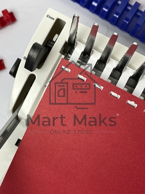 Переплетчик Heleos БП-16 A4/перф.16л.сшив/макс.500л./пластик.пруж. (6-51мм)