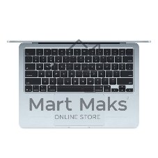 Ноутбук Apple 13-inch MacBook Air: M4 10 core CPU, 10 core GPU/16GB/512GB SSD - Sky Blue/RU