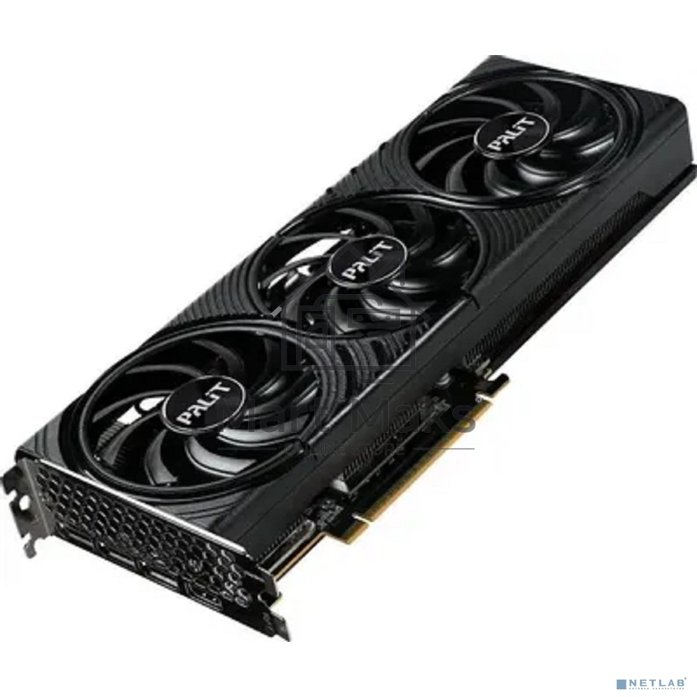 Видеокарта Palit PCI-E 5.0 RTX5060Ti INFINITY 3 OC NVIDIA GeForce RTX 5060TI 16Gb 128bit GDDR7 2407/28000 HDMIx1 DPx3 HDCP Ret