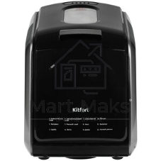 Хлебопечка Kitfort KT-305 чёрный/серебристый, 850 Вт, 1.5 кг, 12 программ