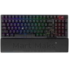 Клавиатура проводная ASUS X901 SCOPE II 96 WL/WHT/NXSW/RU/PBT