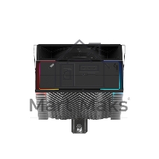 Кулер для процессора CPU Cooler SAMA A40L (240W, 4-pin PWM, 152мм, 4x6мм, ARGb, 1x120мм, 78CFM, 29dBA, 2200RPM, S: 1851/1700/1200/115X, AM5/AM4, серебристый)