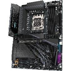Материнская плата Gigabyte X870E AORUS ELITE X, AM5, AMD X870E, 4xDDR5, 4xSATA, 4xM.2, 1xPCIe 5.0 x16, 1xPCIe 4.0 x16, 1xPCIe 3.0 x16, 1xHDMI, 1x5Gb LAN, Wi-Fi 7, Bluetooth 5.4, 2xUSB-C 40Gbps (USB4), 1xUSB-C 10Gbps, 5xUSB-A 10Gbps, 3xUSB-A 5Gbps, 3x3.5 мм + S/PDIF оптический, 7.1, ATX