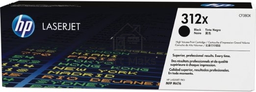Тонер Картридж HP 312A CF380X черный для HP CLJ Pro M476 (4400стр.)