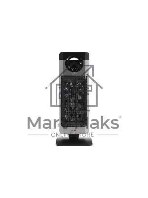 Тепловентилятор Ресанта ТВК-3, серый, 2000 Вт, 20 м2, термостат 67/2/5