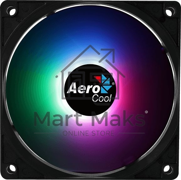 Вентилятор для корпуса Aerocool / Formula Frost 12 PWM FRGB черный, 120 мм, 1500 об/мин, 27.5 дБ, 4 pin