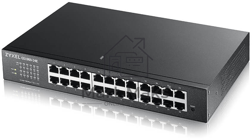 Коммутатор Zyxel GS1900-24E-EU0103F 24G управляемый