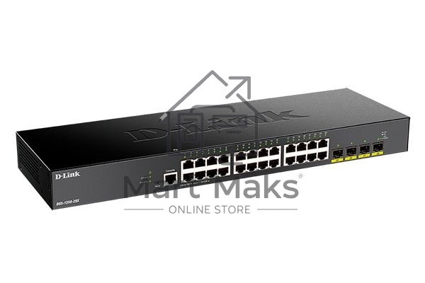 Коммутатор D-Link DGS-1250-28X/A1A 24G 4SFP+ управляемый