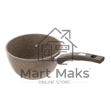 Ковш Мечта Гранит brown 1,7 л, 82806, несъемная ручка, стеклянная крышка
