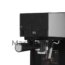 Кофеварка рожковая BQ CM7003 серебристый, исп. кофе - молотый, 1,2 л, 1350 Вт, 20 бар