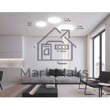 Светильник светодиодный ультратонкий Ambrella light FZ1903 WH белый IP54 20W 3000K-6500K CCT-переключатель D300*25 (Без ПДУ)