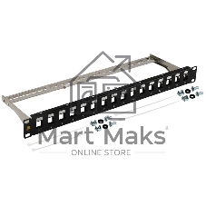Патч-панель наборная Lanmaster LAN-PPN16OK-UTP 19