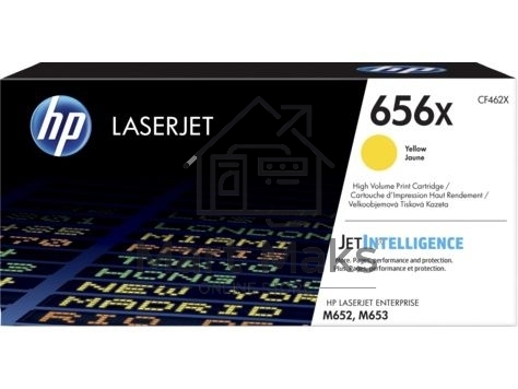 Картридж лазерный HP 656X High Yield Yellow для HP CLJ M652/M653 (CF462X) 22000 стр