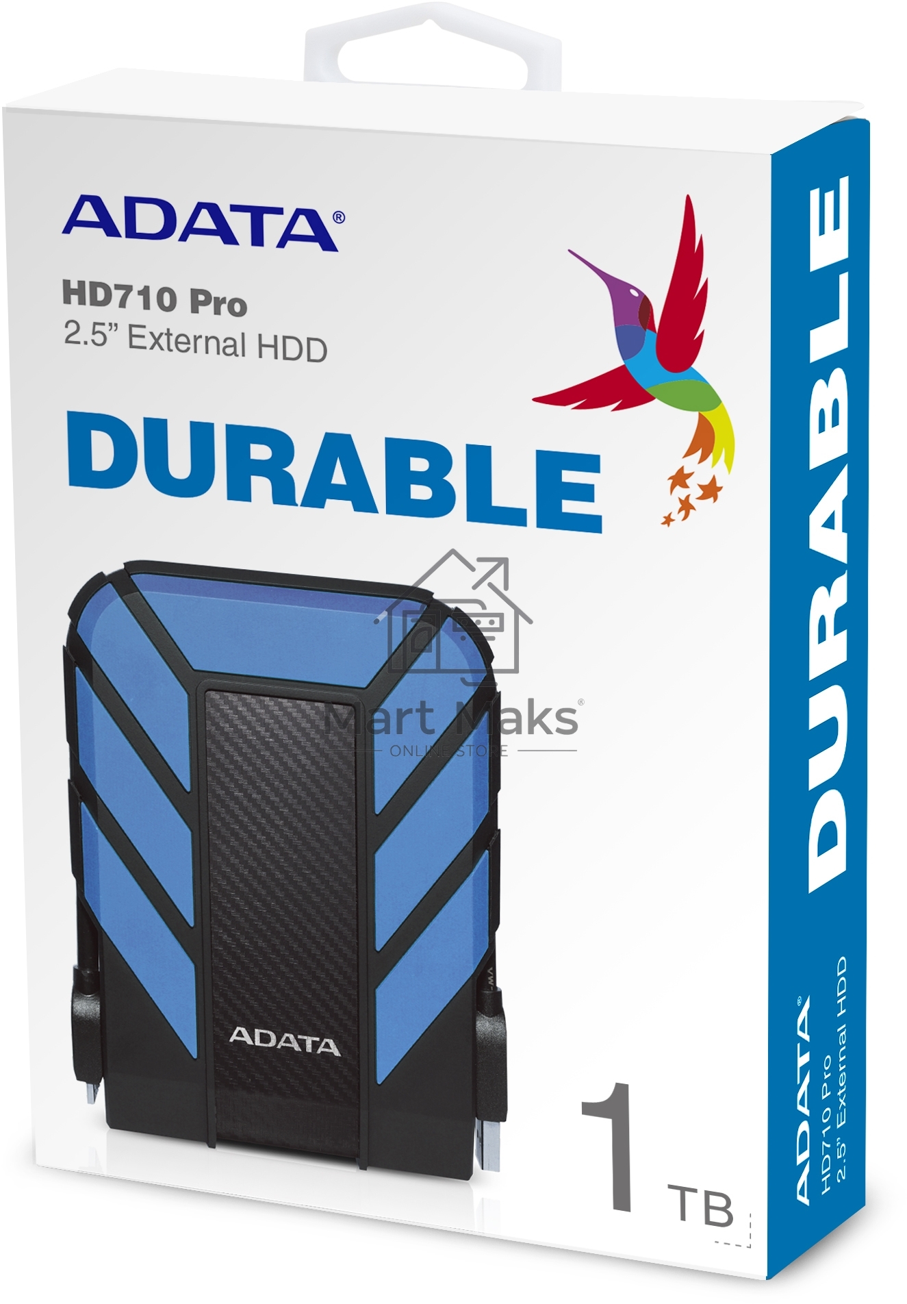 Внешний жесткий диск ADATA USB 3.1 1Tb AHD710-1TU3-CBL HD710P DashDrive Durable (5400rpm) 2.5