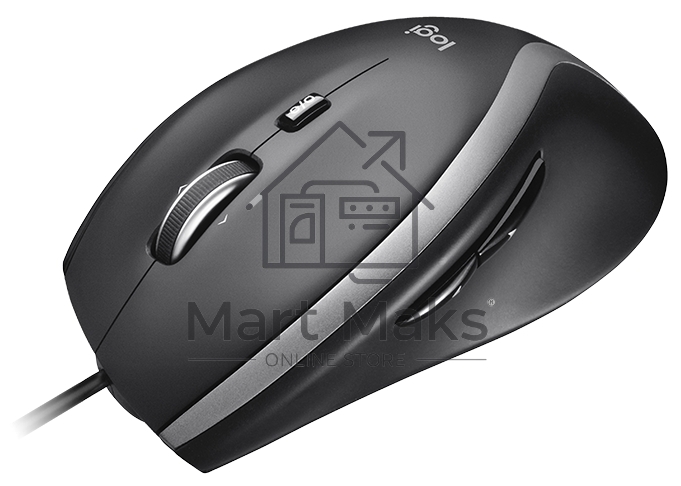 Мышь проводная Logitech M500S черный, 4000 dpi, USB, кнопки - 7