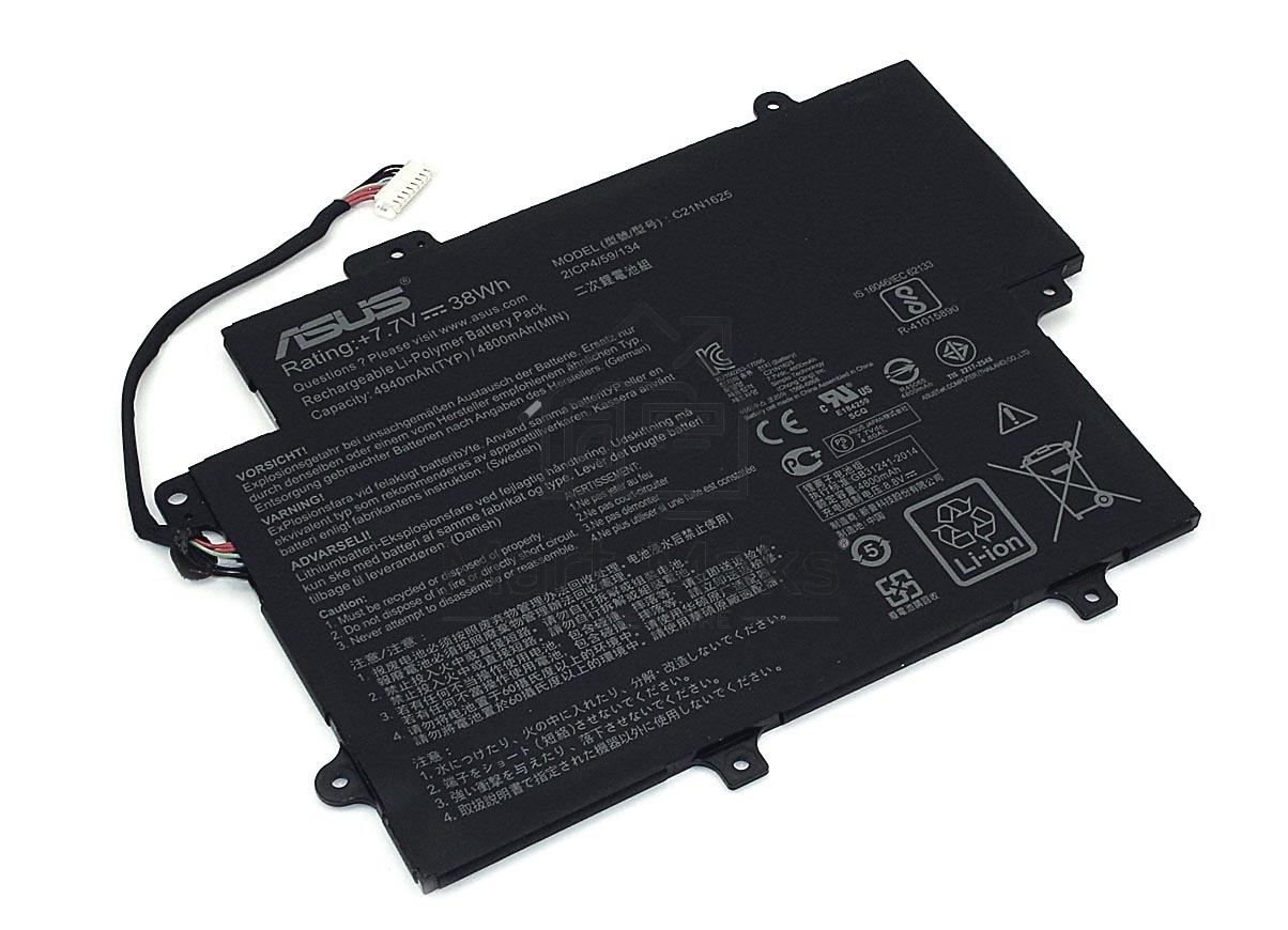 Аккумуляторная батарея для ноутбукa Asus VivoBook Flip 12 TP203NA 7.7V/8.8V 4800mAh Orig