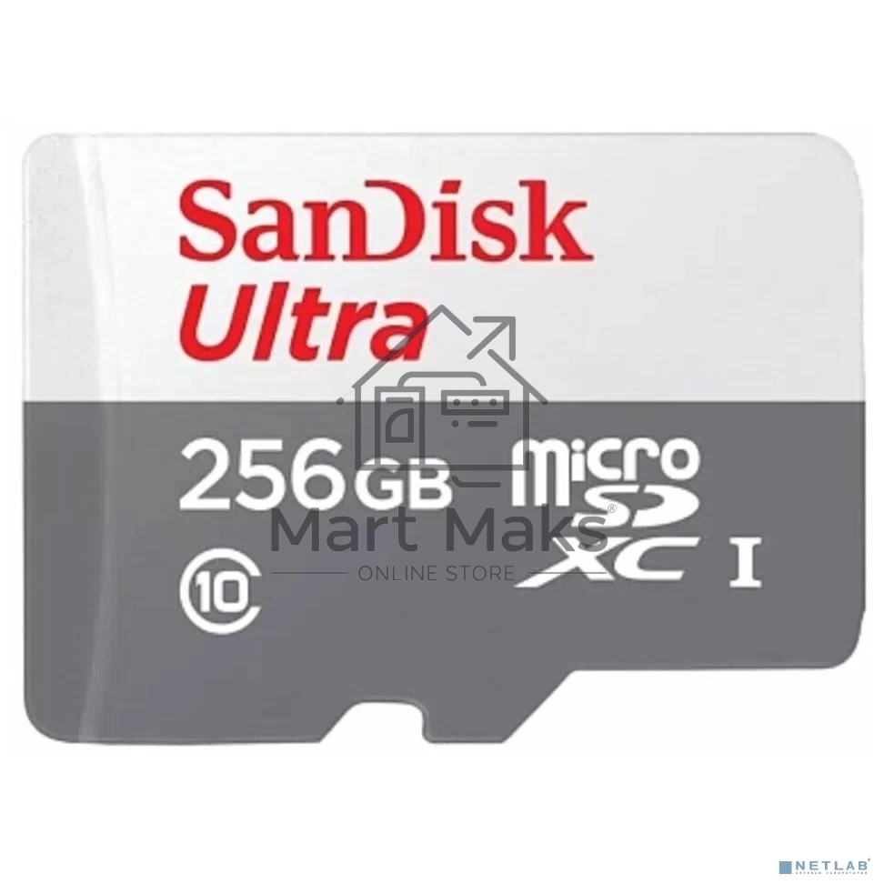 Карта памяти MICRO SDXC 256GB UHS-I SDSQUNR-256G-GN3MN SANDISK