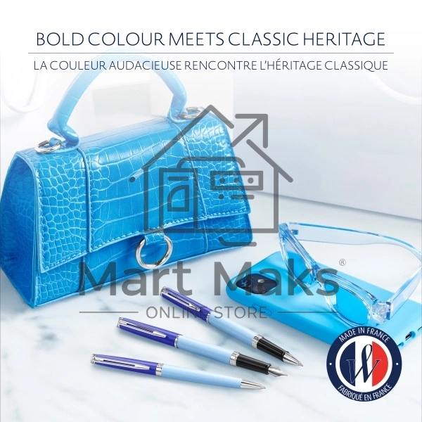 Ручка шариковая Waterman Hemisphere Colour Blocking (2179927) Blue CT M, синие чернила, подарочная коробка
