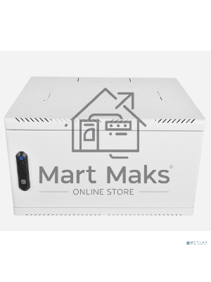 Шкаф коммутационный ЦМО (ШРН-6.350.1) настенный 6U 600x350 мм пер. дв. металл 200 кг серый 300 мм 180 град.