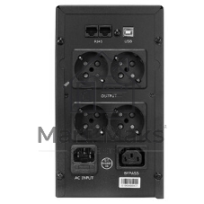 Источник бесперебойного питания Crown CMU-SP800EURO LCD/800 ВА/450 Вт/4 x евророзетка с заземлением (Schuko)