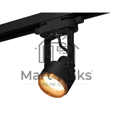 Светильник Ambrella light XT6602023 PBK/PYG черный полированный/золото желтое полированное MR16 GU10 (C6602, N6124)