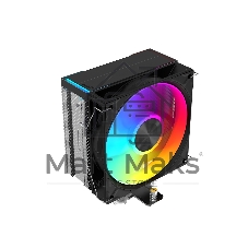 Кулер для процессора CPU Cooler SAMA A40L (240W, 4-pin PWM, 152мм, 4x6мм, ARGb, 1x120мм, 78CFM, 29dBA, 2200RPM, S: 1851/1700/1200/115X, AM5/AM4, серебристый)