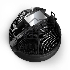 Устройство охлаждения(кулер) PcCooler E126M Pro RGb Soc-AM5/AM4/1200/1700/1851 черный 4-pin 29.8dB Al 90W 266gr Ret (R3-0120WBKSXX-GL)
