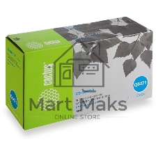 Картридж лазерный Cactus CS-Q6471A голубой (4000 стр.) для HP Color LaserJet 3600