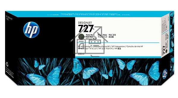 Картридж струйный HP 727 с серыми чернилами для принтеров Designjet, 300 мл