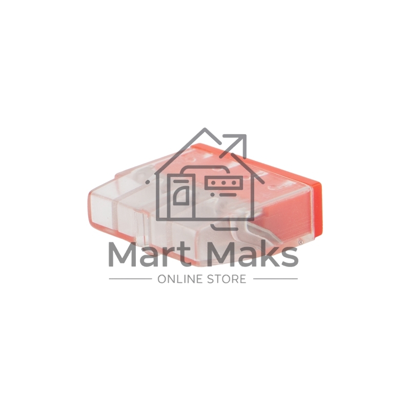 Экспресс-клемма Rexant СМК 2273-204, 4-проводная 0.5-2.5 мм², прозрачная, блистер (5 шт./уп.)