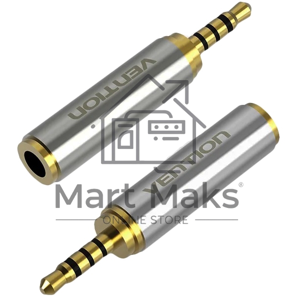 Переходник Vention Jack 3.5 mm F/2.5mm M VAB-S02