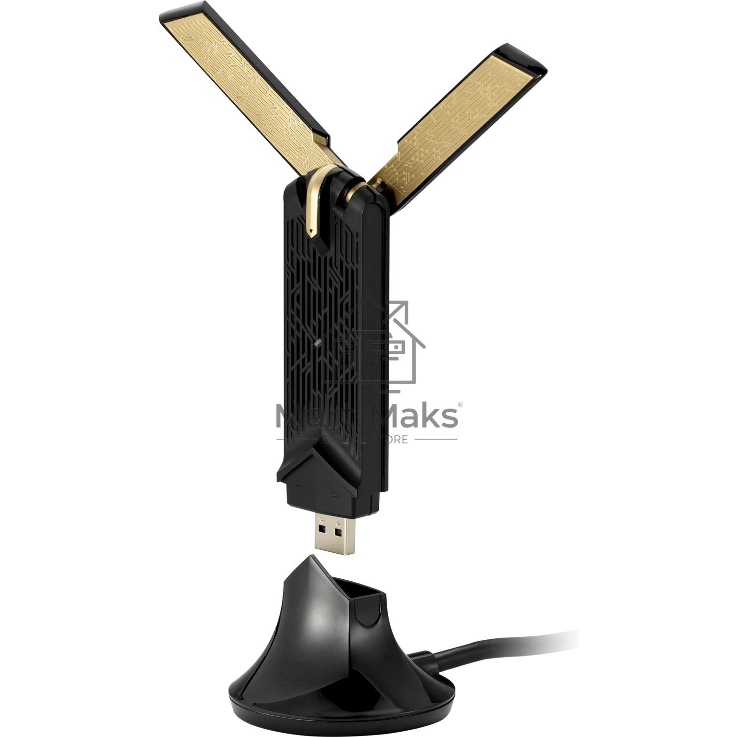 Адаптер беспроводной связи (Wi-Fi) ASUS USB-AX56 /EU /NO CRADLE (90IG06H0-MO0R10) (565284)
