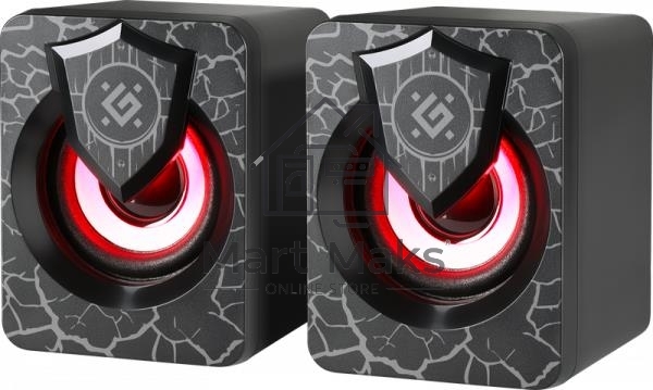Акустическая 2.0 система Defender Onyx 6Вт, подсветка, питание от USB